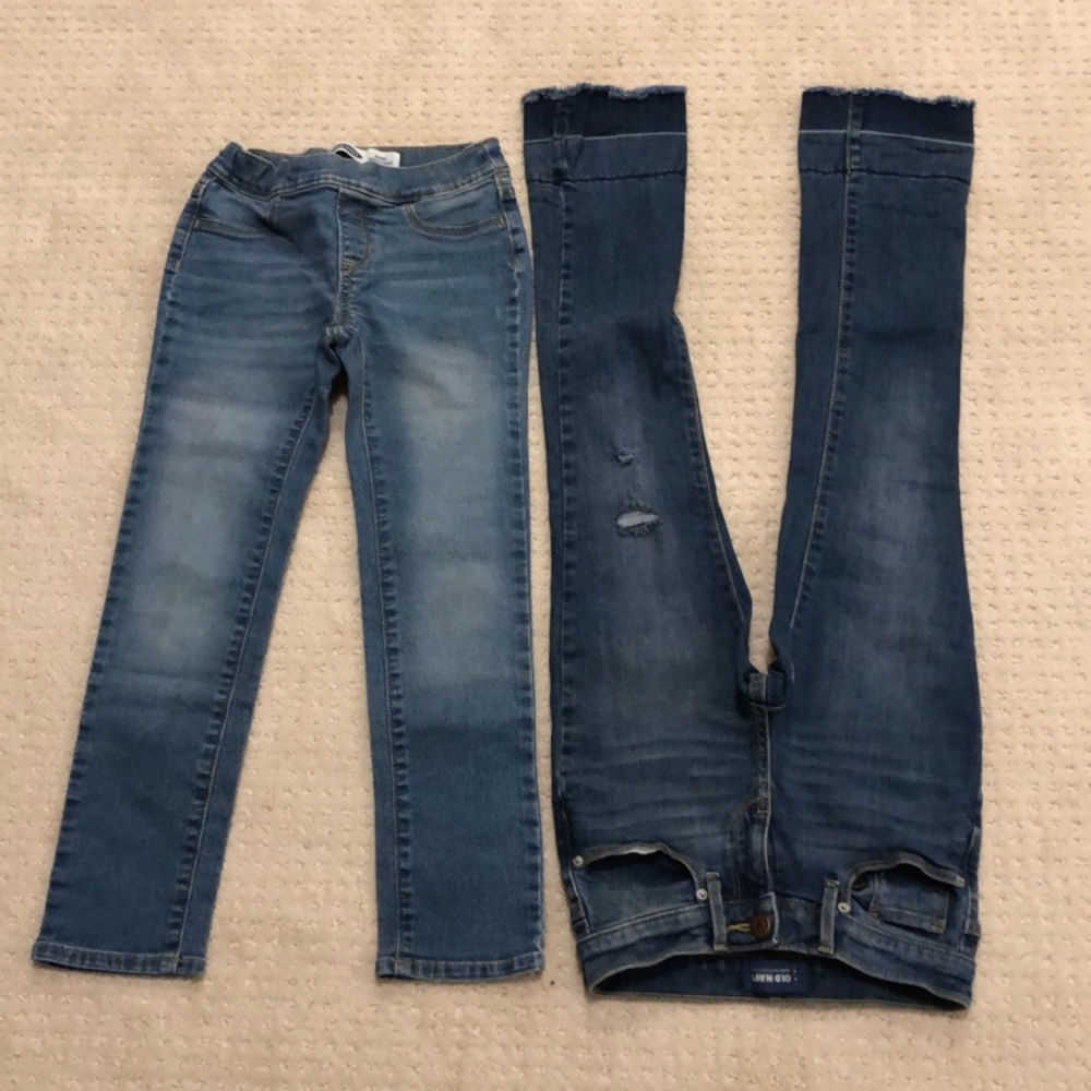 Brand new girls size 8 old navy jeans